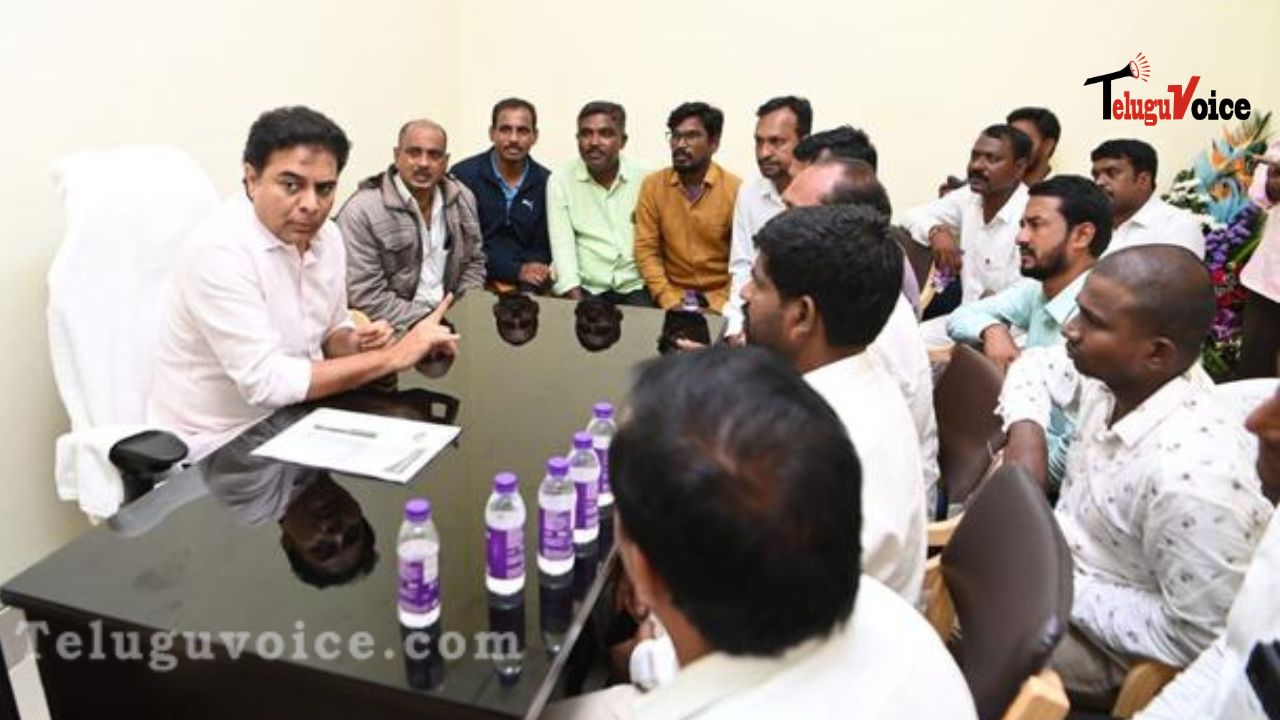 Govt Ready To Hold Talks On Vras: KTR teluguvoice