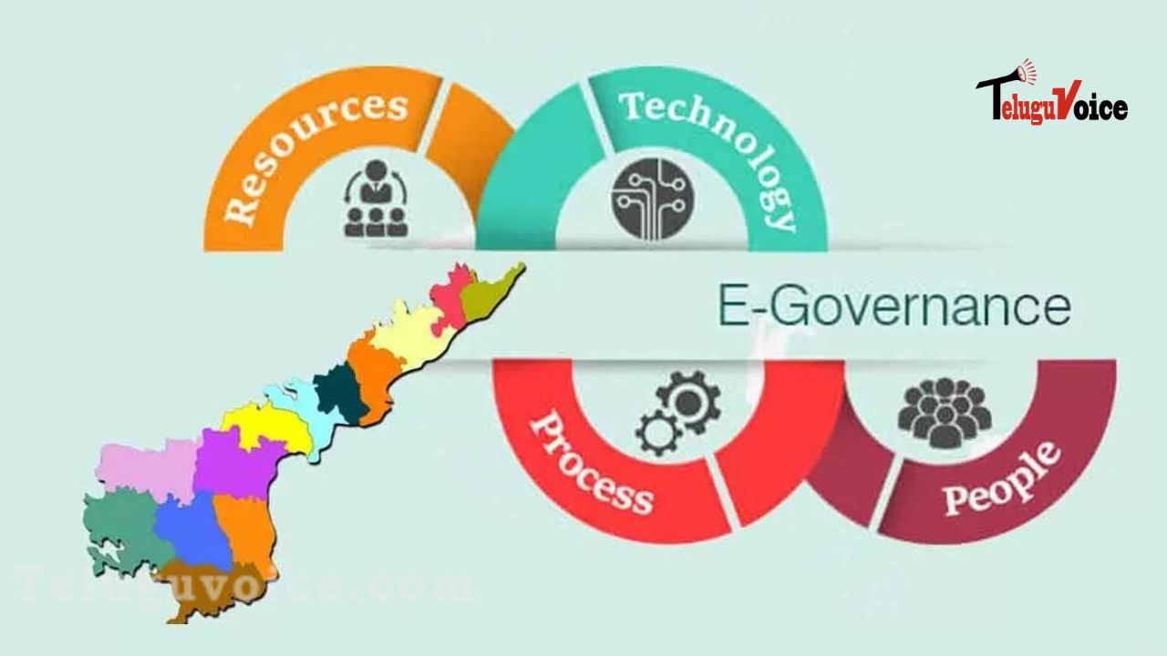 Andhra Pradesh Stands At 4th Place In Implementing E-Governance. teluguvoice