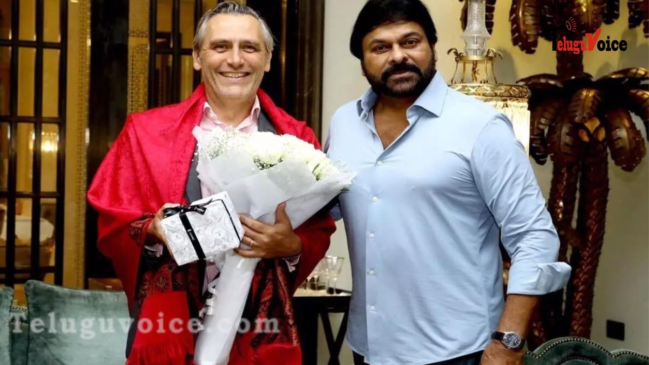 British Dy High Commissioner Meets Chiranjeevi. teluguvoice