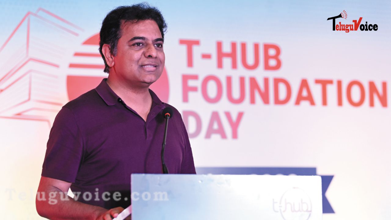 Incremental innovation will spur GSDP, says KTR. teluguvoice