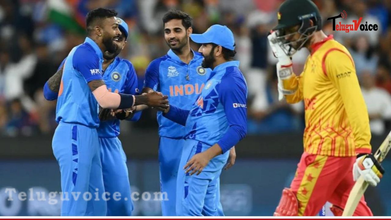 T20 World Cup: India will face England in semifinal after beating Zimbabwe teluguvoice