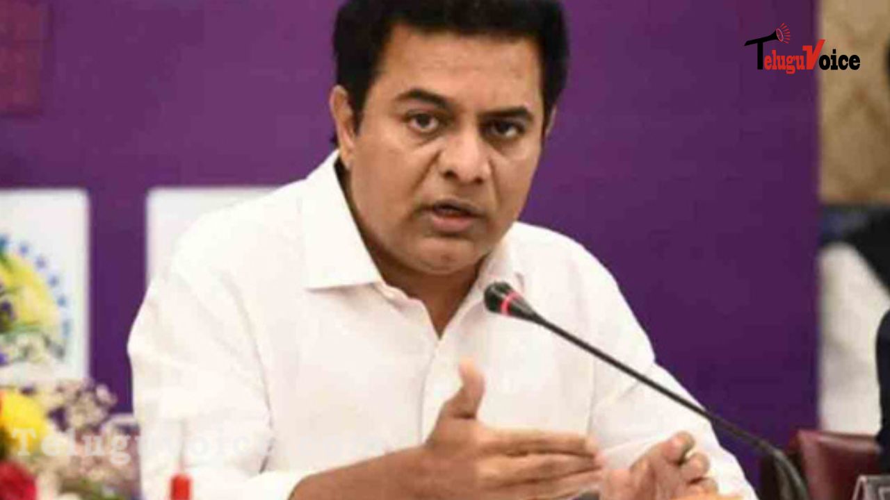 KTR Asks Edn Min To Address Nizam College's Concern teluguvoice