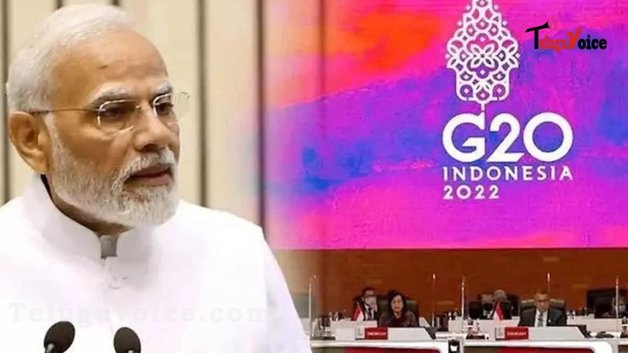 PM Modi To Attend G20 Sessions teluguvoice
