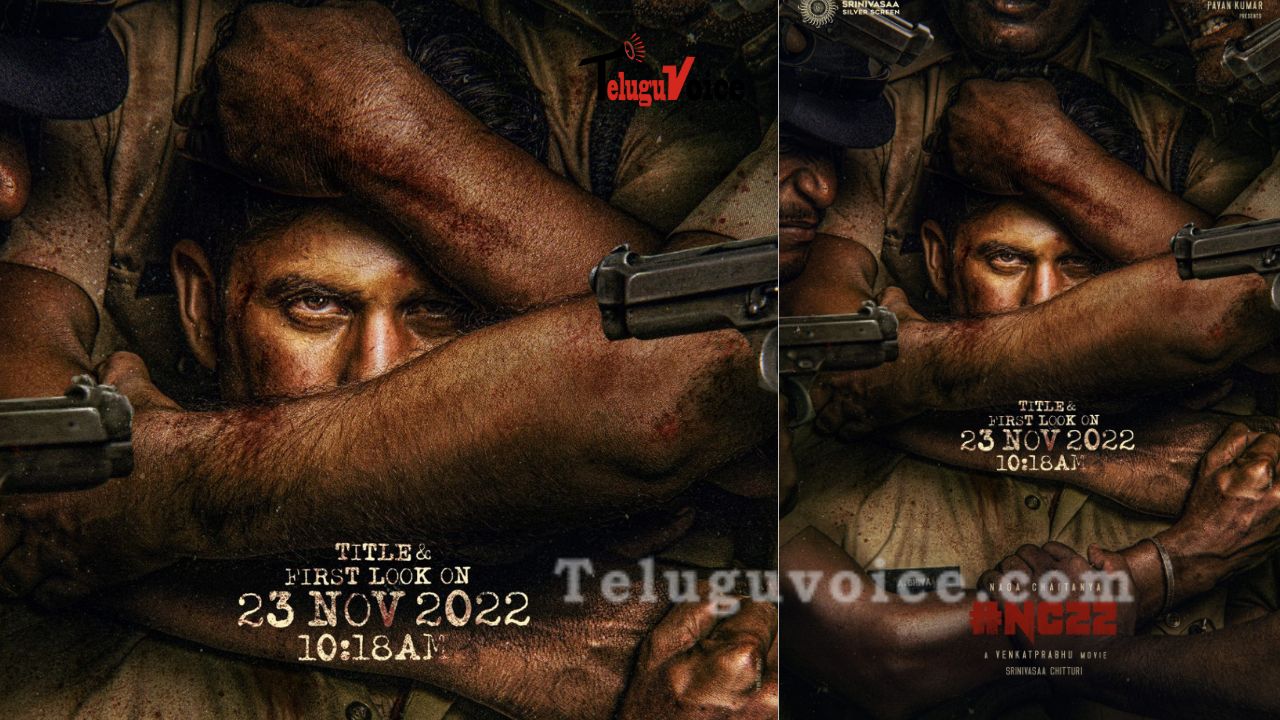 Chay’s Pre Look Poster From #NC22 Revealed teluguvoice