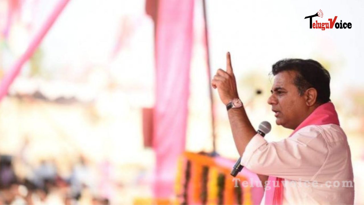 KTR Criticizes The Centre For Keeping Fuel Prices High. teluguvoice