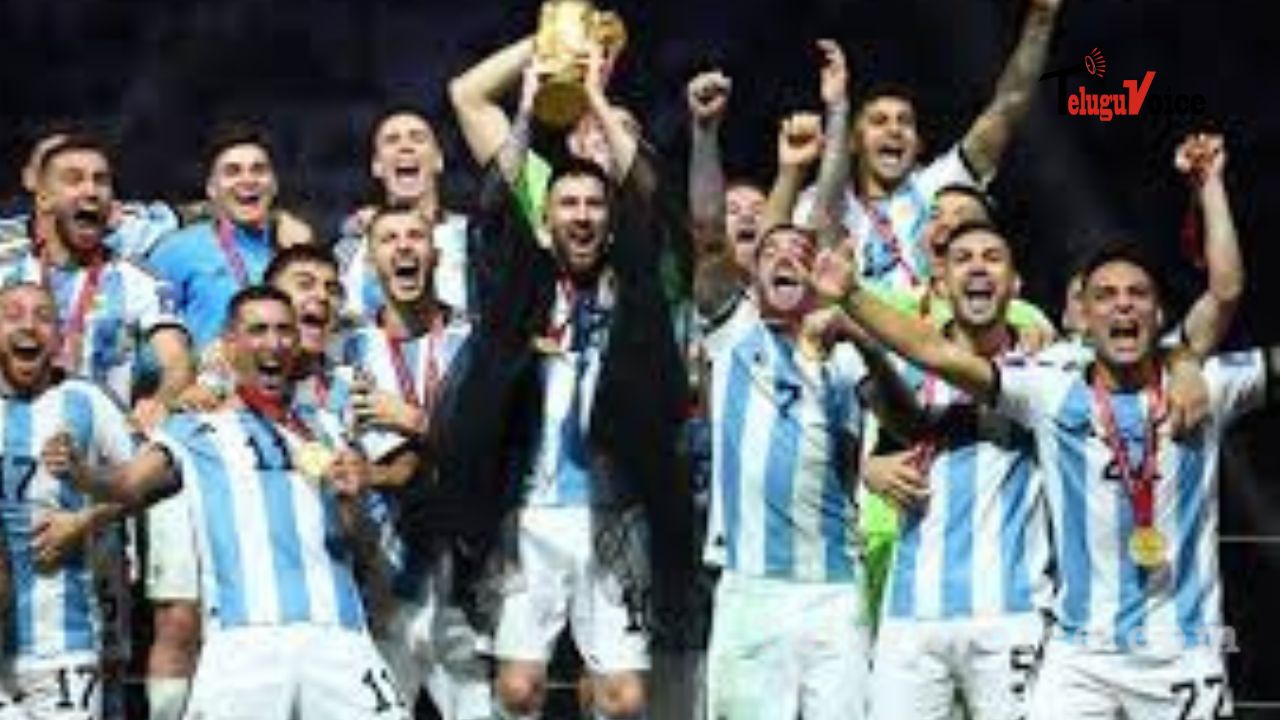 Argentina wins an incredible final on penalties. teluguvoice