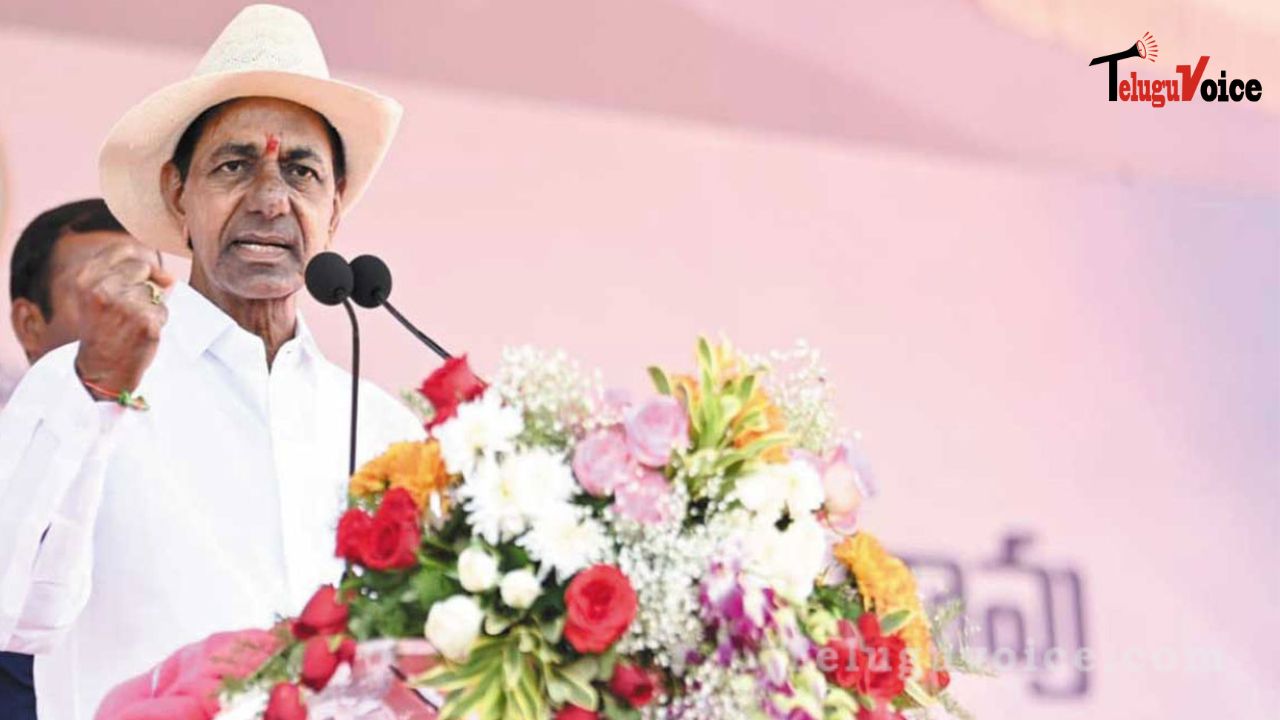 KCR To Address BRS’ Massive Public Meeting! teluguvoice