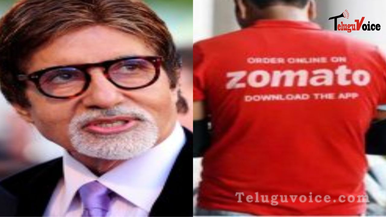 Zomato Reacts To Big B’s ‘Horrible Error! teluguvoice