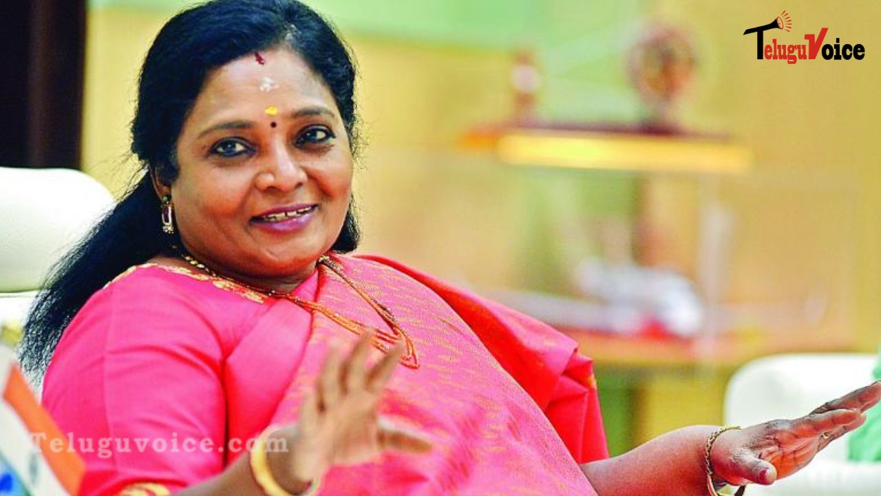 Tamilisai, the governor of Telangana, is an example for India. teluguvoice