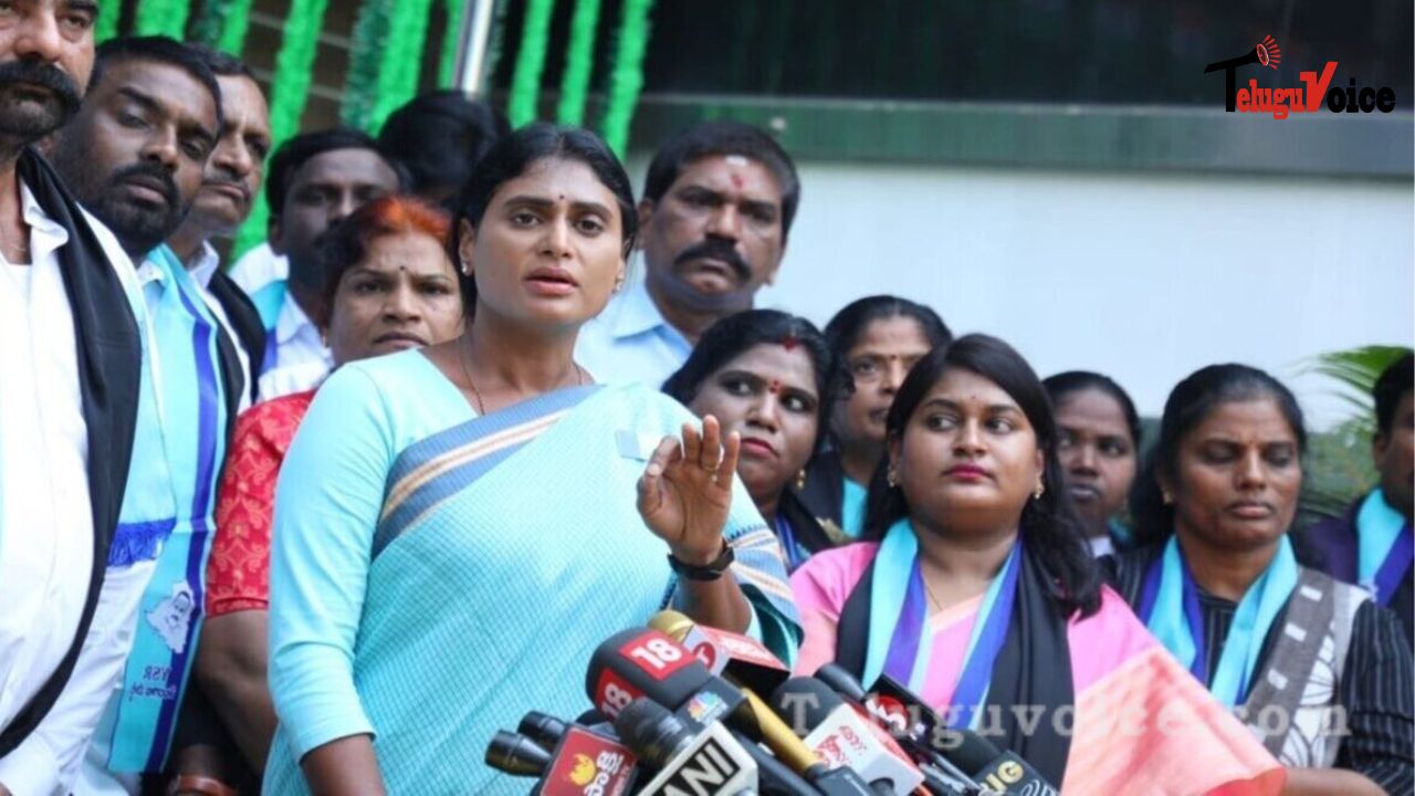 Sharmila Apologizes for Insulting Transgender People. teluguvoice