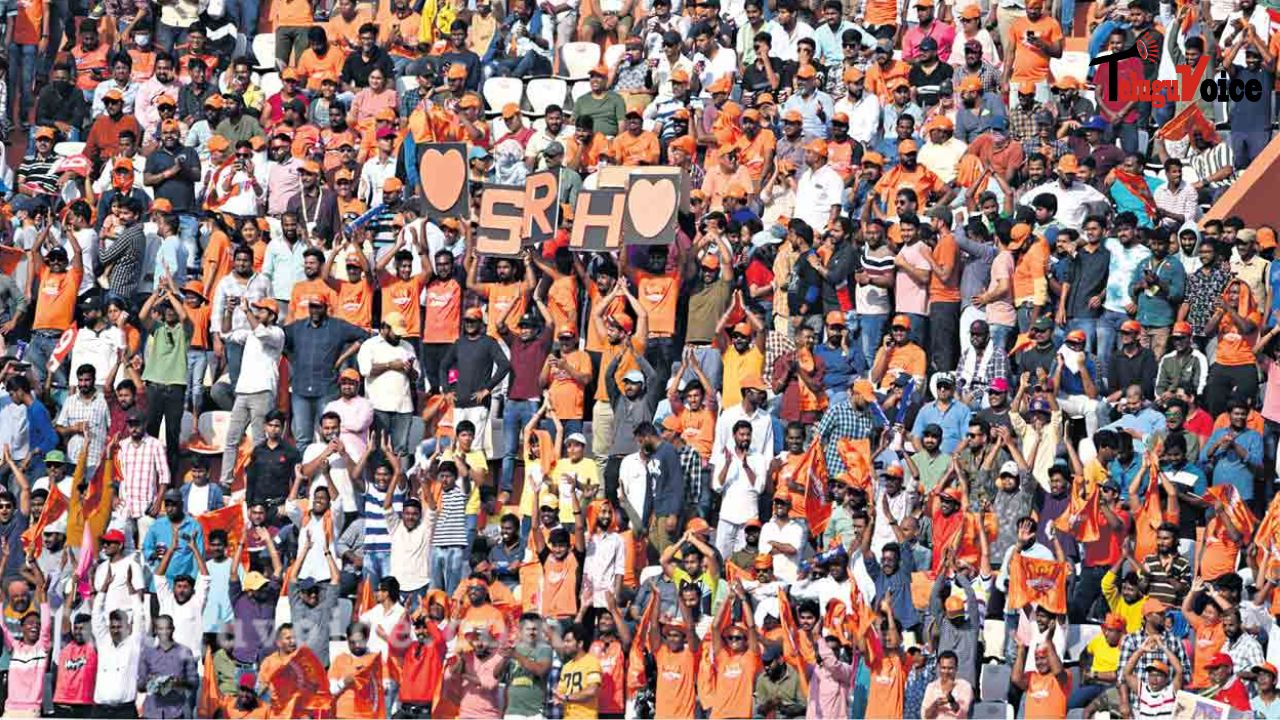 Hyderabad's first IPL match in three years draws cricket fans to Uppal stadium. teluguvoice