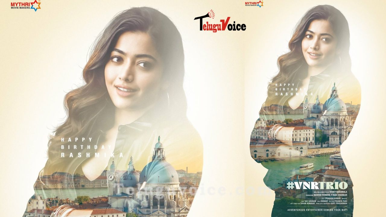 Rashmika, Nithiin's tale, is situated in Europe in #VNRTRIO! teluguvoice