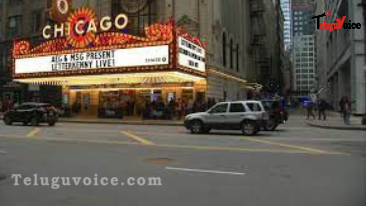 Chicago Theater Attacked with Gunfire. teluguvoice