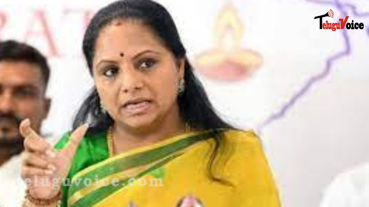 Kavitha claims Chandrasekhar was used to dishonouring BRS and KCR. teluguvoice