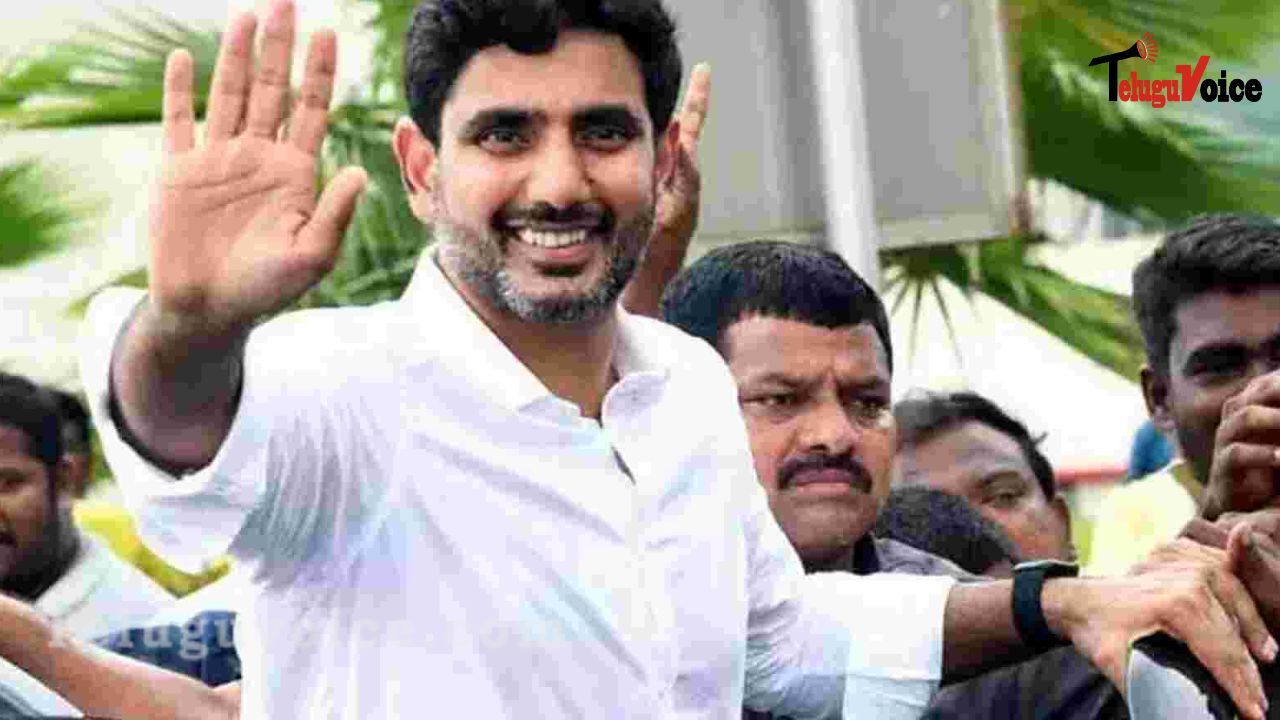 Positive reactions are seen during the Nara Lokesh padayatra in Pathikonda. teluguvoice