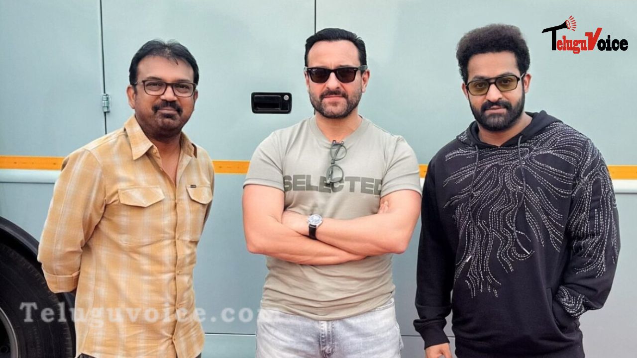 What did Saif Ali Khan say after hearing the NTR30 script? teluguvoice