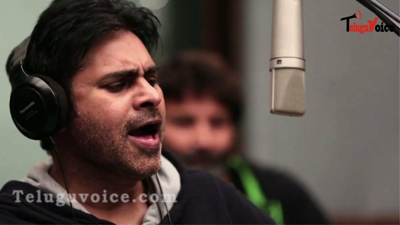 Is Pawan Kalyan singing a new song? teluguvoice