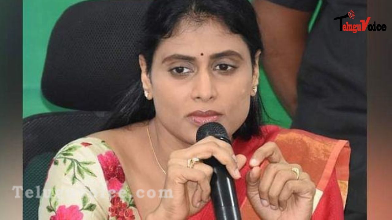 YS Sharmila was arrested for assaulting police. teluguvoice