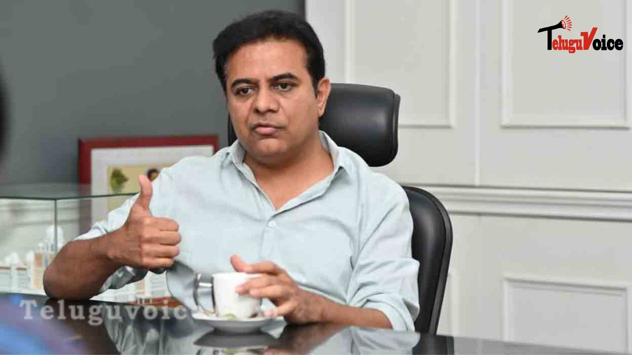 KTR claims that CM KCR will impact national politics in 2024. teluguvoice