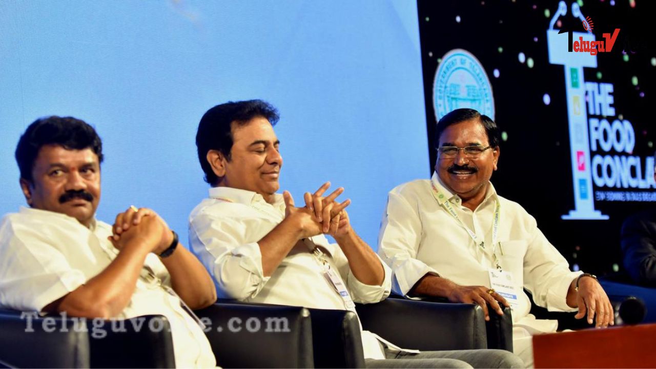 Telangana is a great place to start a business: KT Rama Rao. teluguvoice