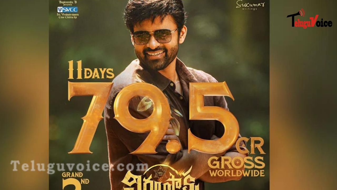 Virupaksha Collections: UNSTOPPABLE on DAY 11 with a gross of Rs 79.5 crore teluguvoice