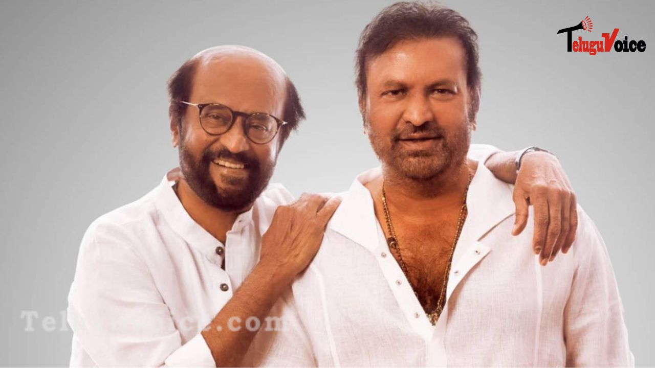 Is this the cause behind Mohan Babu's silence on the Rajinikanth issue? teluguvoice