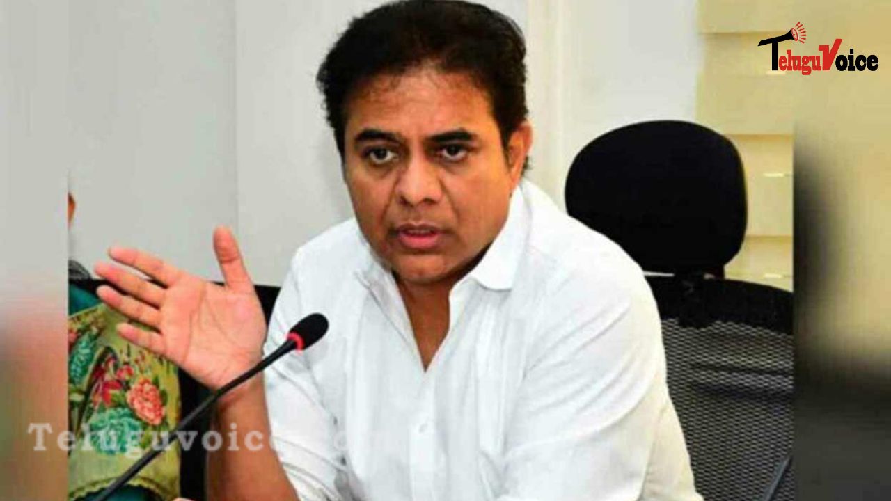 KTR Says That People Who Grow Turmeric Will Teach Modi A Lesson. teluguvoice