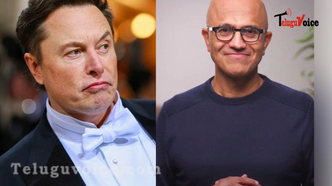 Musk writes to Nadella, accusing Microsoft of Twitter data violations. teluguvoice