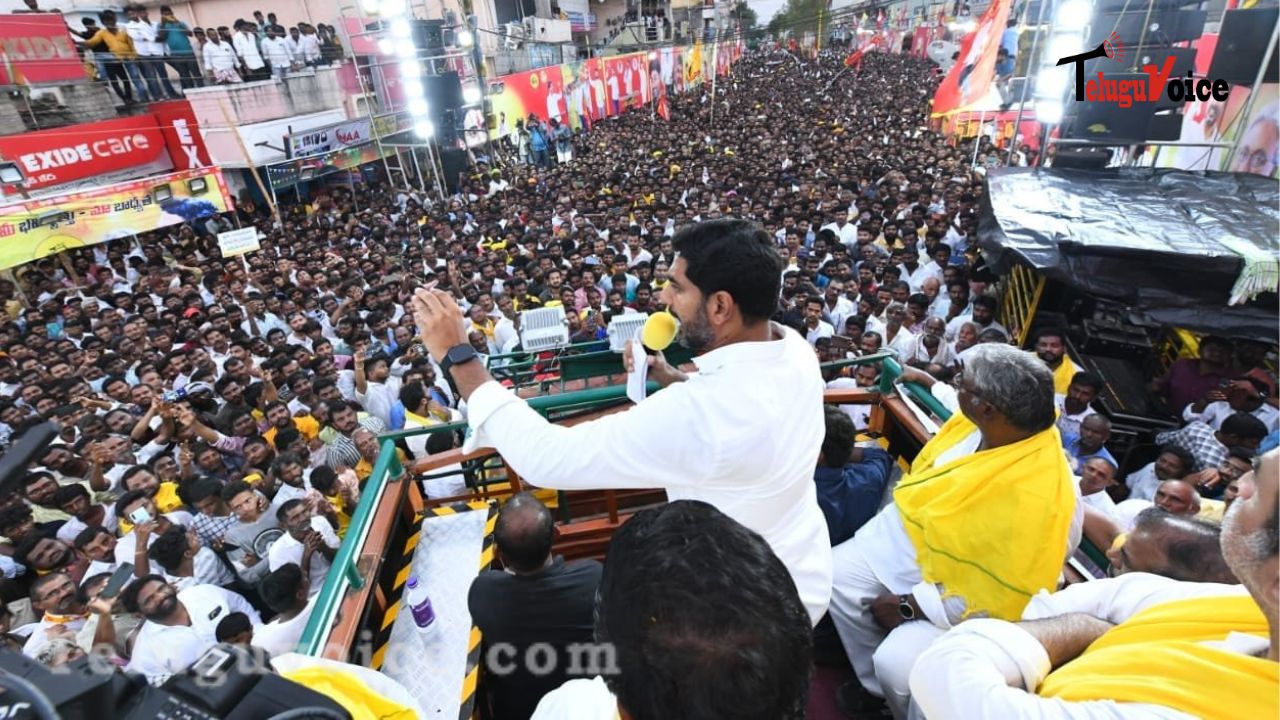 Lokesh's Jammalamadugu Padayatra Signals TDP Wave teluguvoice