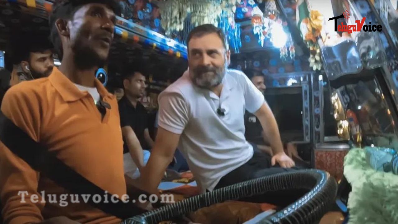 The story of Rahul Gandhi and two truck drivers. What it says about India, the US, and freedom in general teluguvoice