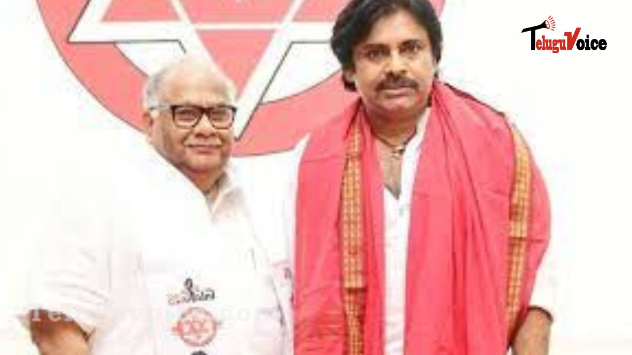 Senior director BVSN Prasad joins Pawan Kalyan's Janasena teluguvoice