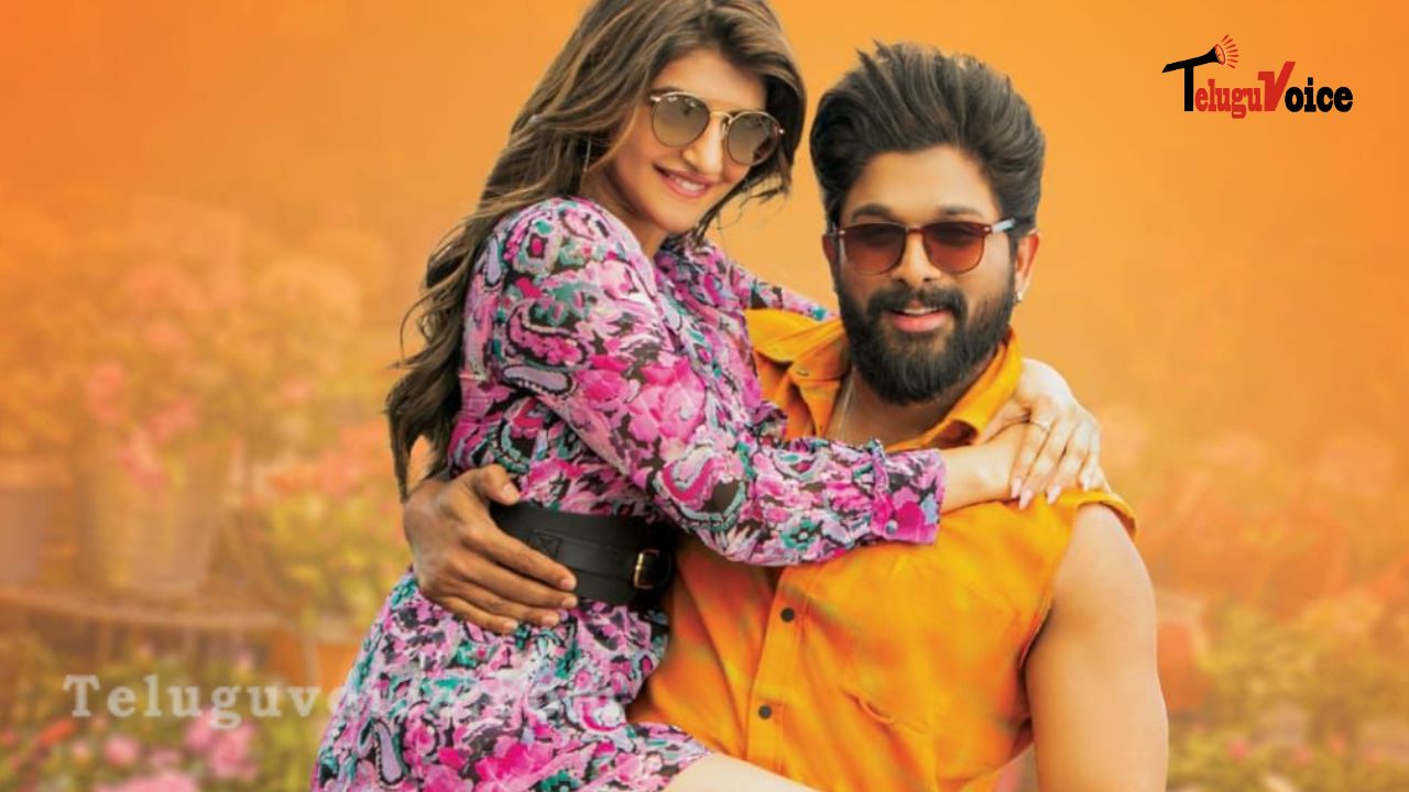 Allu Arjun is jumped by Sree Leela. teluguvoice