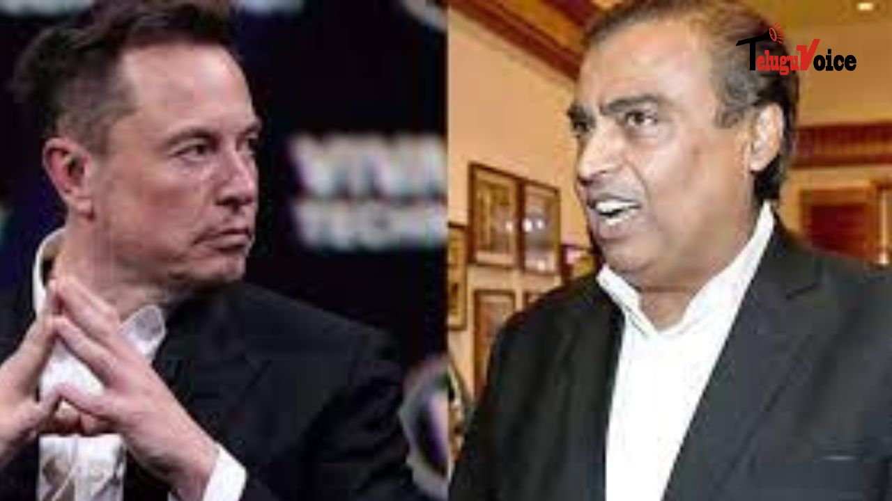 Mukesh Ambani challenges Musk's Starlink's plans for India teluguvoice