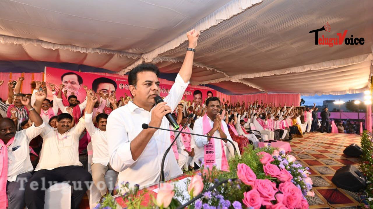 KTR Explains Why BRS Will Get 95 Seats teluguvoice