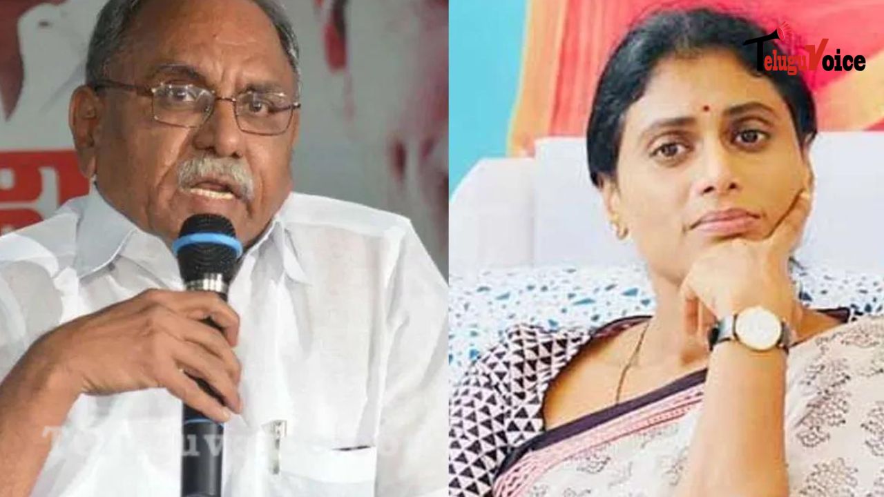 KVP Ramachandra Rao predicts that Sharmila will soon join the Congress. teluguvoice