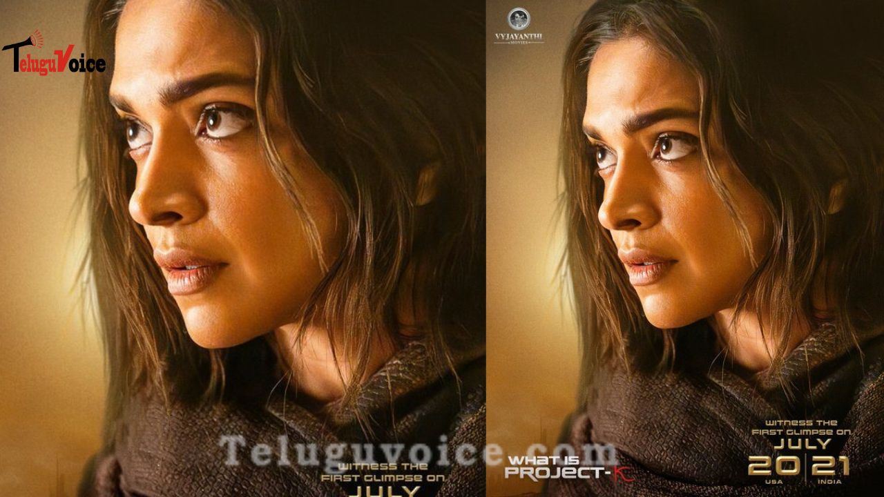 Deepika Padukone's Captivating First Look at Project K teluguvoice