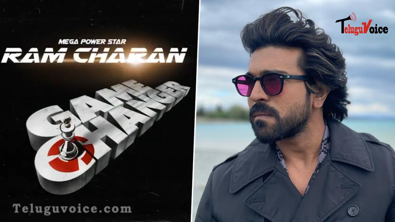 Ram Charan's Game Changer's dramatic climax teluguvoice