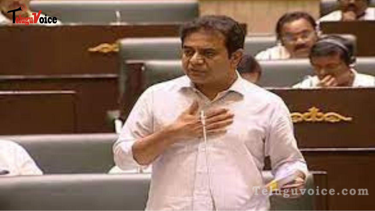 KTR has threatened to leave politics if the opposition can show wrongdoing in the ORR deal. teluguvoice