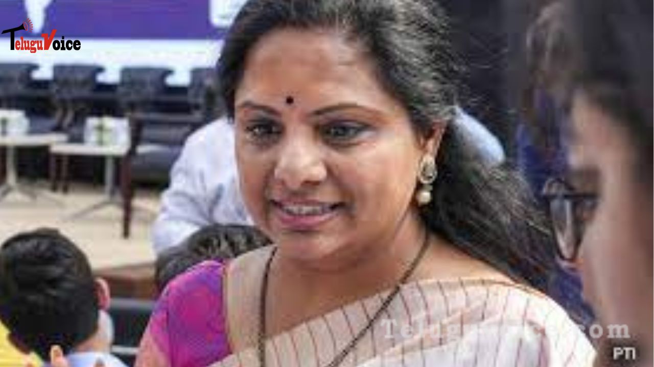 In 2024, Kavitha will run for Nizamabad Lok Sabha. teluguvoice