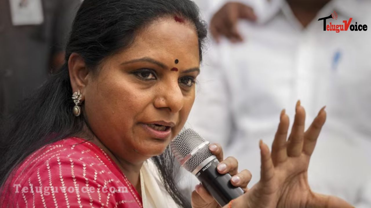 BRS leader Kavitha is concerned about a Telangana schoolgirl's mistreatment teluguvoice