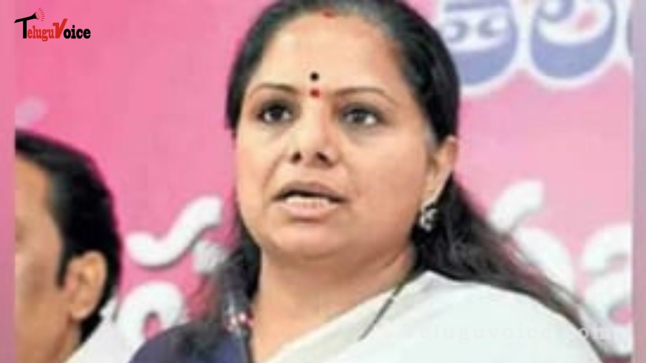 Kavitha writes party presidents everywhere to pass the Women's Reservation Bill. teluguvoice