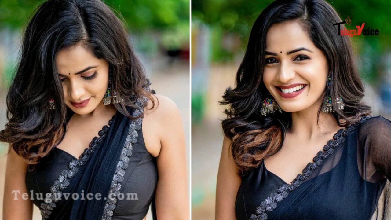 Telugu Bigg Boss contestant wows in saree, image talk teluguvoice