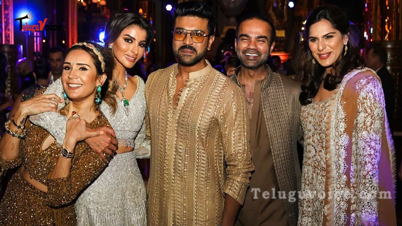 Ram Charan and Upasana look stunning in Paris. teluguvoice