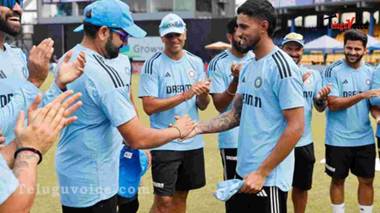 Hyderabad's Tilak Gets His First ODI Cap teluguvoice