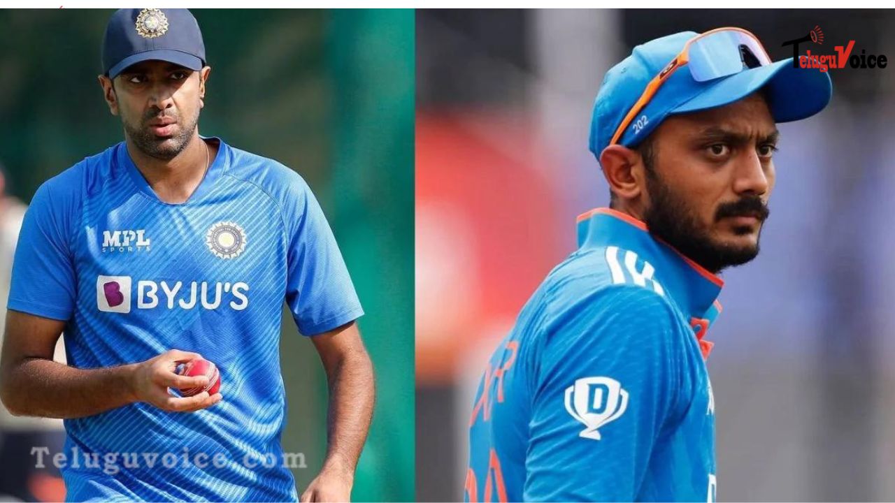 In India's World Cup roster, Ashwin replaces Axar Patel. teluguvoice