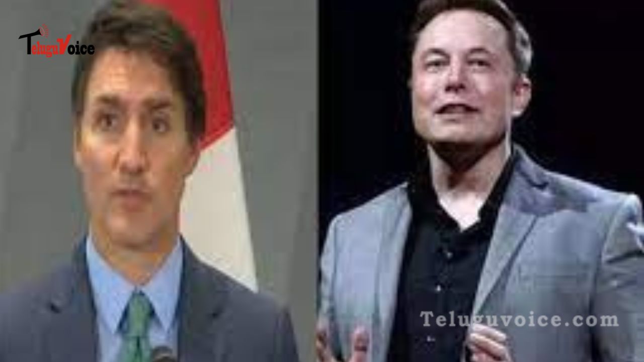 Elon Musk is appalled by Justin Trudeau's efforts to stifle free speech. teluguvoice