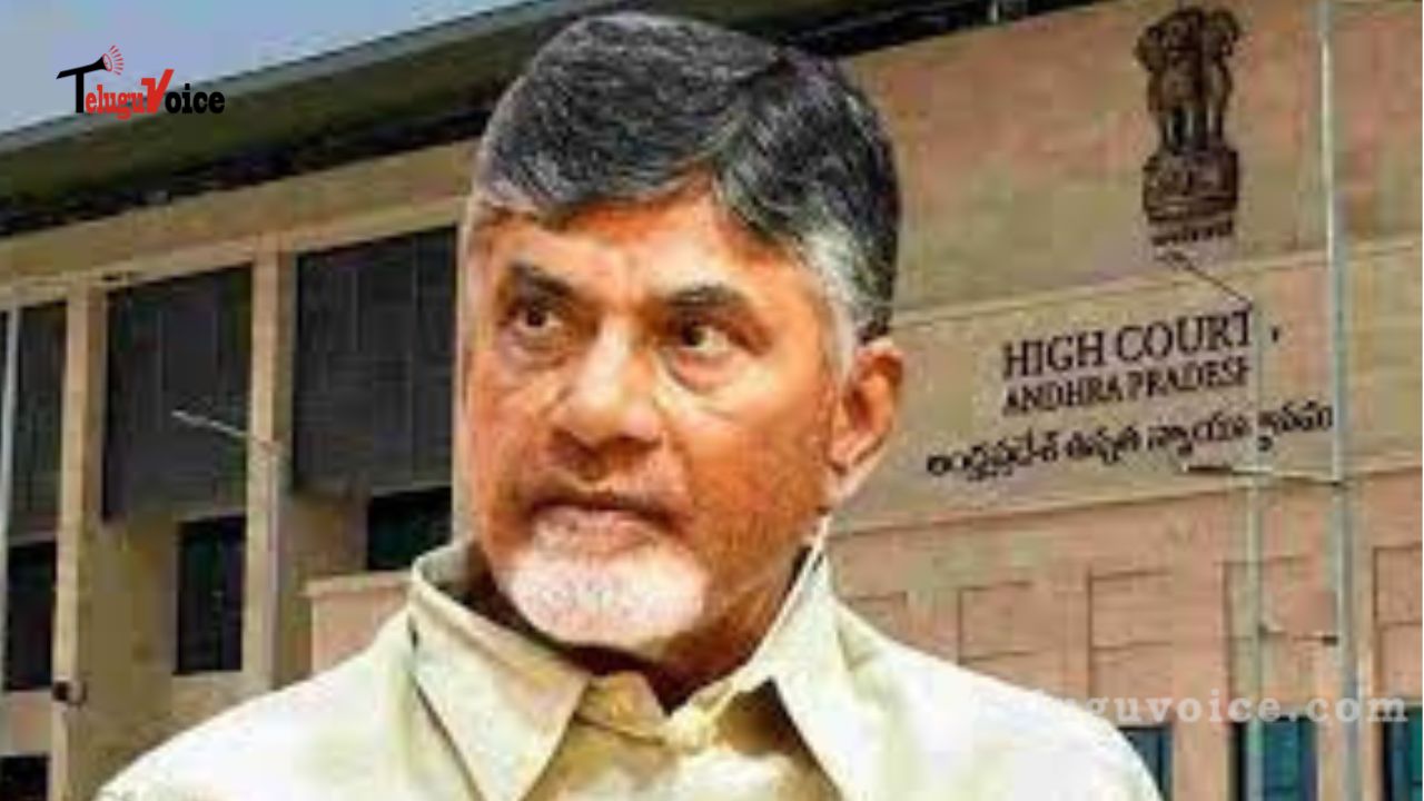 The AP High Court denies parole for Naidu in the Angallu violence, IRR, and Fibernet cases teluguvoice