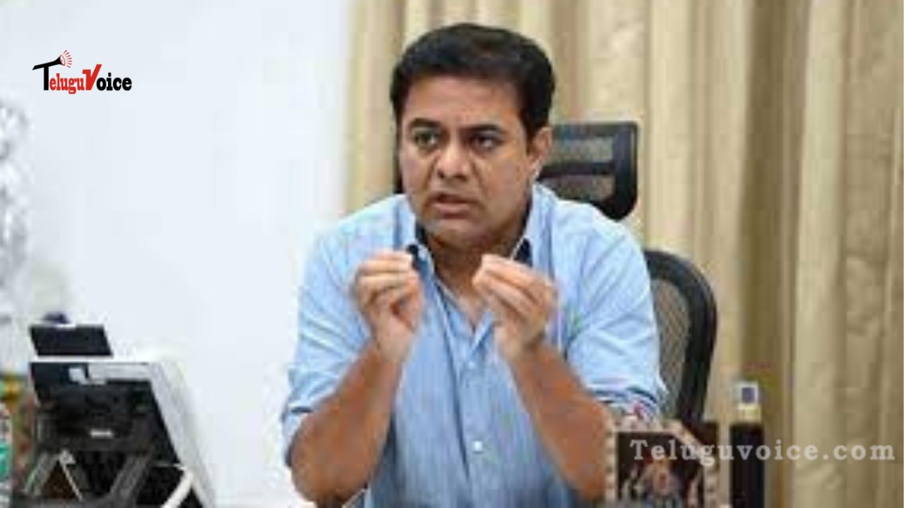 KTR guarantees a job agenda to cover vacancies teluguvoice