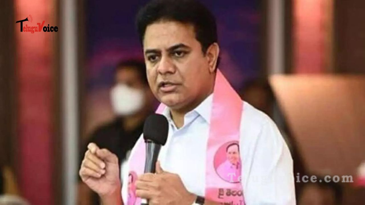 KTR predicts that BRS will also do well in the poll results. teluguvoice