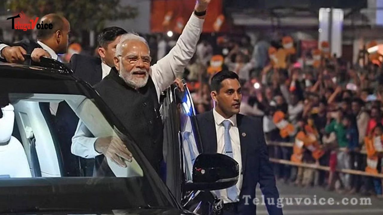 BJP gears up for BC outreach with Modi's meetings and road shows next month! teluguvoice